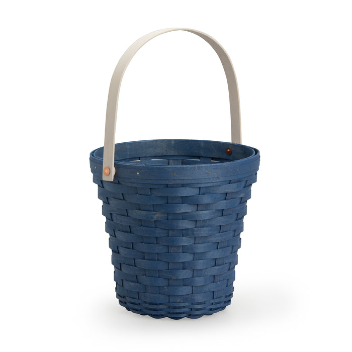 Sand Bucket Basket with handle up.
