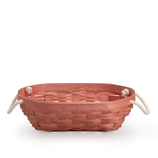 Oval Rope Basket Set with Protector