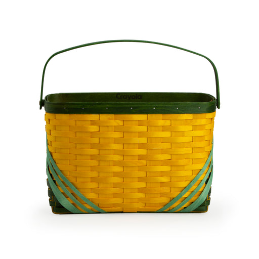 Front of Longaberger x Crayola Art Supply Basket Set
