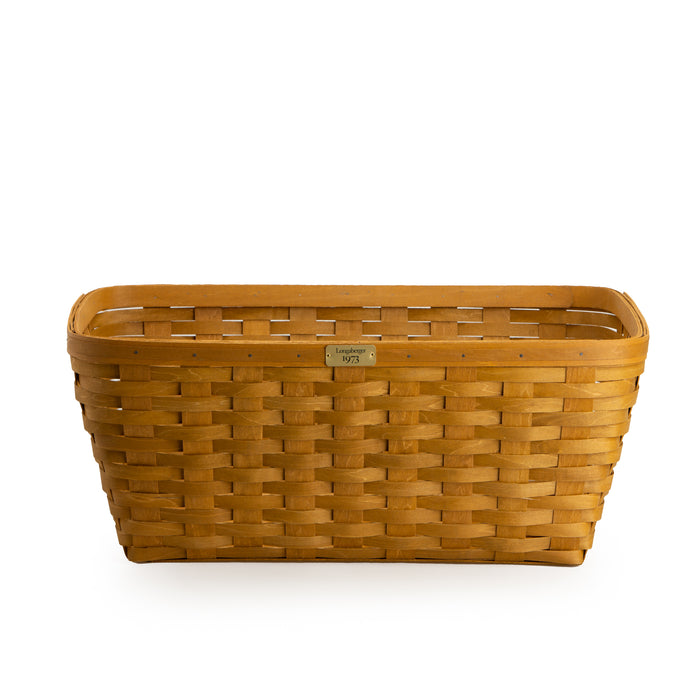 Warm Brown 1973 Small Laundry Basket Set with Protector