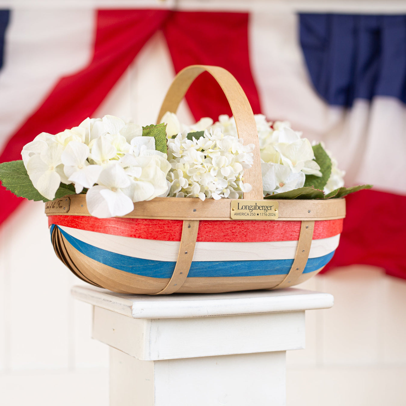 Lifestyle Image showing bowls nested in a long basket.