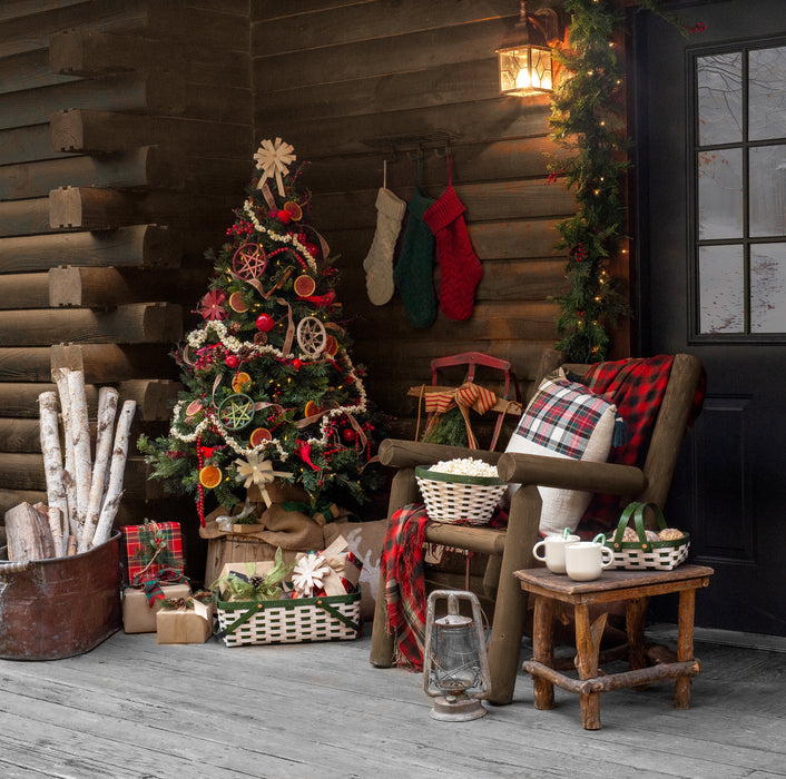 Country Christmas Collection Set - Bold Green