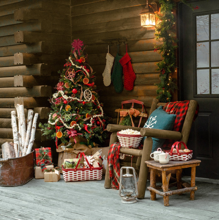 Country Christmas Collection Set - Bold Red