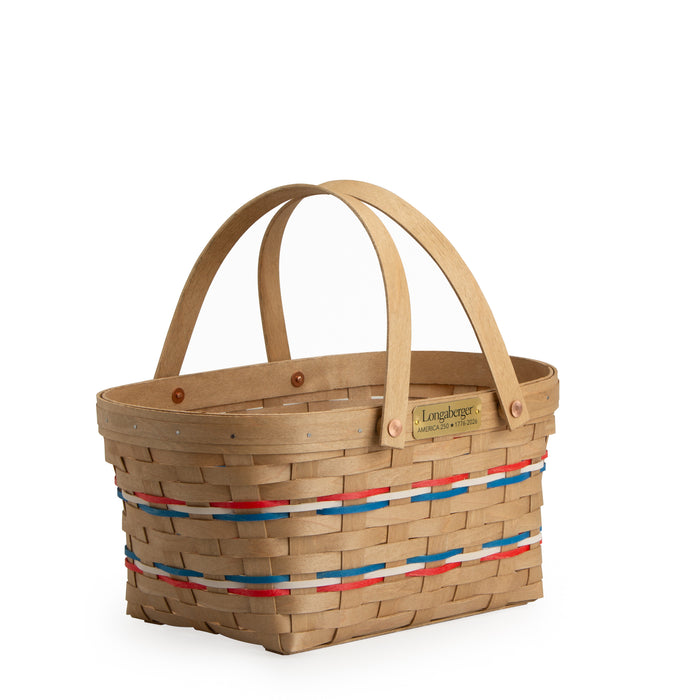 Collector's 1776 Medium Carrier Basket with Protector - Independence