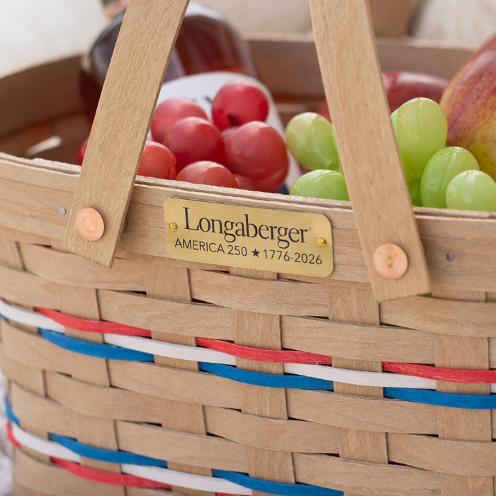 Collector's 1776 Medium Carrier Basket with Protector - Independence
