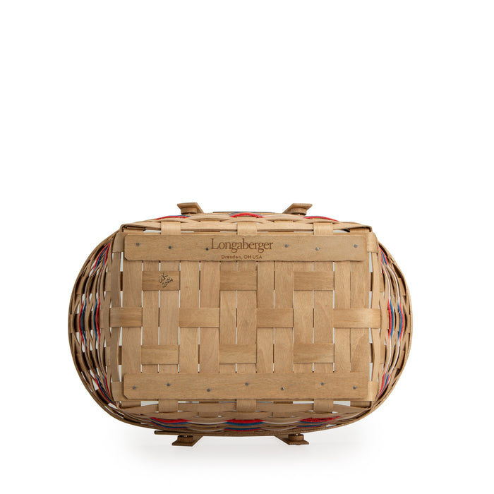 Collector's 1776 Medium Carrier Basket with Protector - Independence