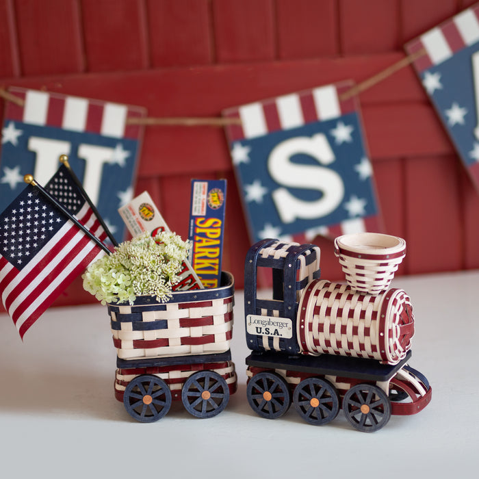 Americana Longaberger USA Tender Car