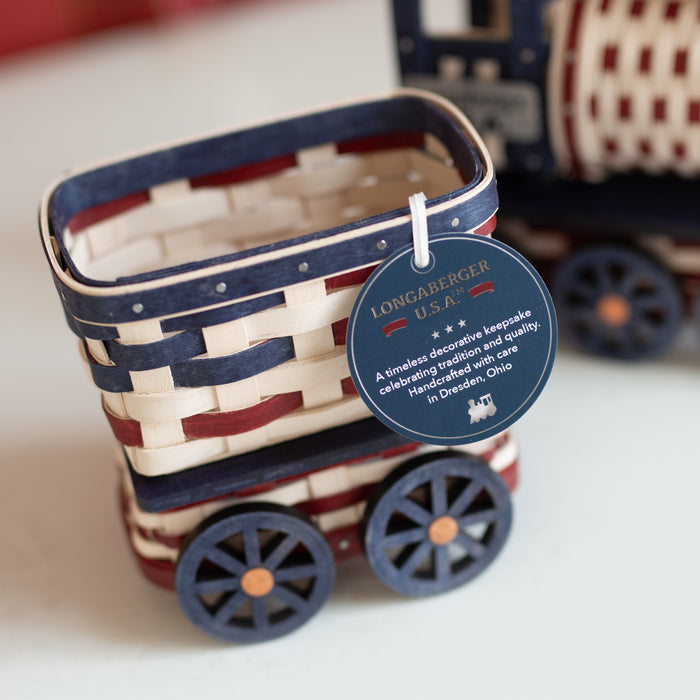 Americana Longaberger USA Tender Car