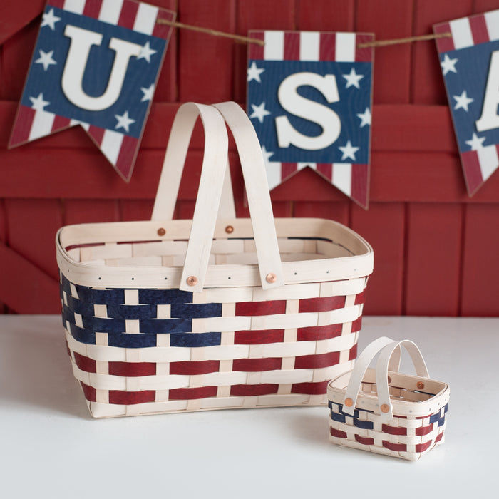 Americana 3-Piece Market Basket Set