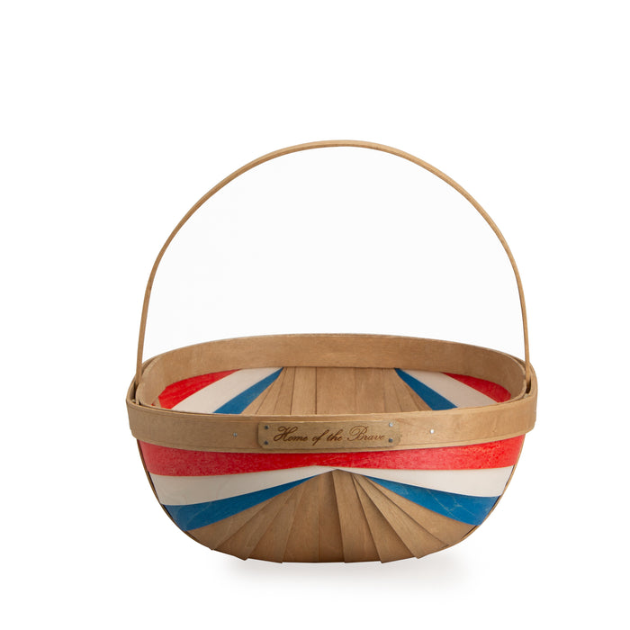 Collector's 250th Large Trug Basket with Protector - Independence
