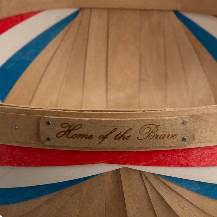 Collector's 250th Large Trug Basket with Protector - Independence