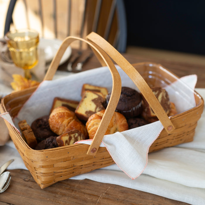 3-Piece Gathering Set - Warm Brown-Basket Set-Woven Maple Basket-Longaberger
