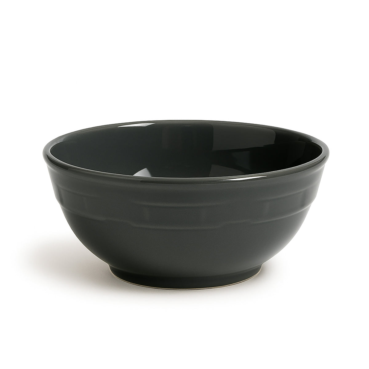 Woven Traditions® Soup and Salad Bowl - Pewter — Longaberger