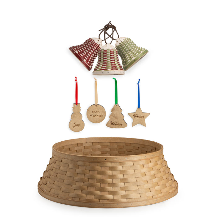 Christmas Large Collar 8-Piece Tree Decor Set