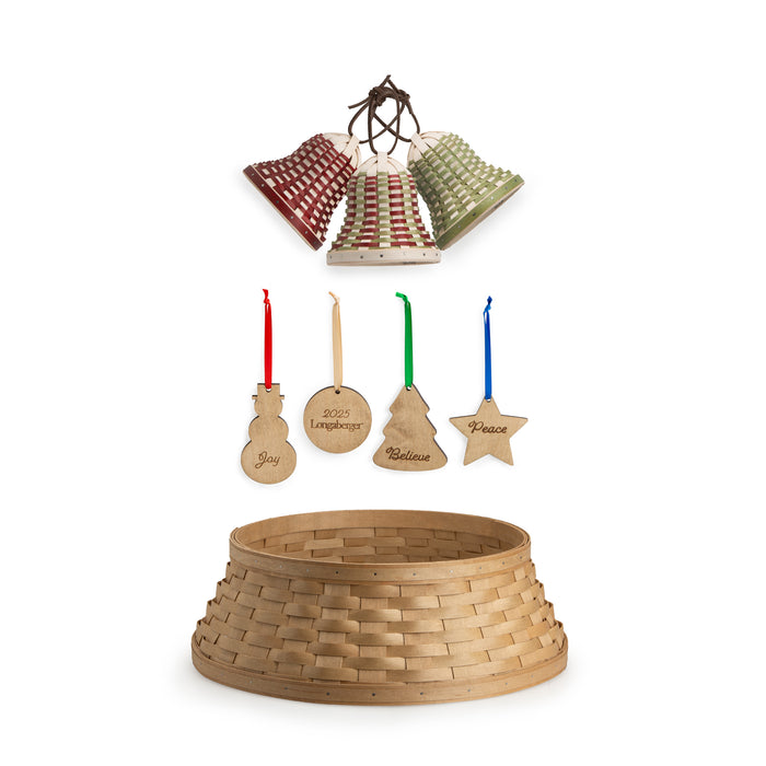 Christmas Small Collar 8-Piece Tree Decor Set