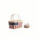 Americana 3-Piece Market Basket Set-Basket Set-Woven Maple Basket-Longaberger