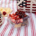 Americana Provision Picnic Basket with Protectors - White-Basket Set-Woven Maple Basket-Longaberger