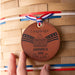 America's 250th Leather Tie-On-Tie-On-Woven Maple Basket-Longaberger