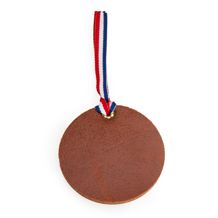 America's 250th Leather Tie-On-Tie-On-Woven Maple Basket-Longaberger