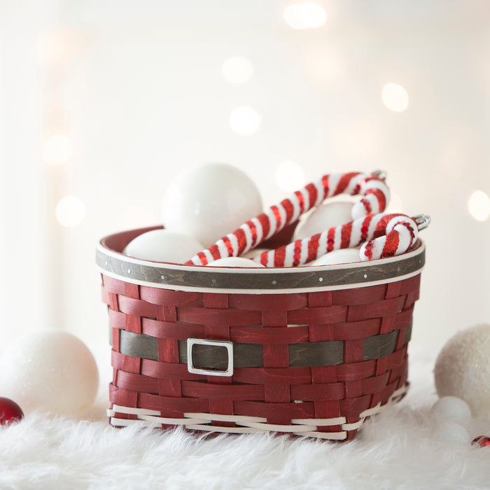 Santa Belly Basket Duo Set with Protectors