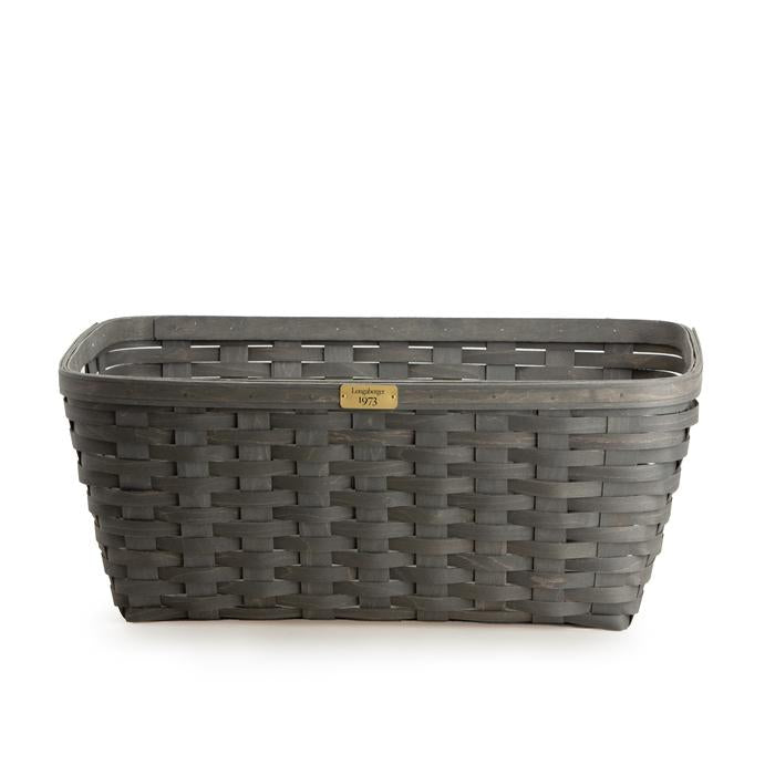 Pewter 1973 Small Laundry Basket Set with Protector