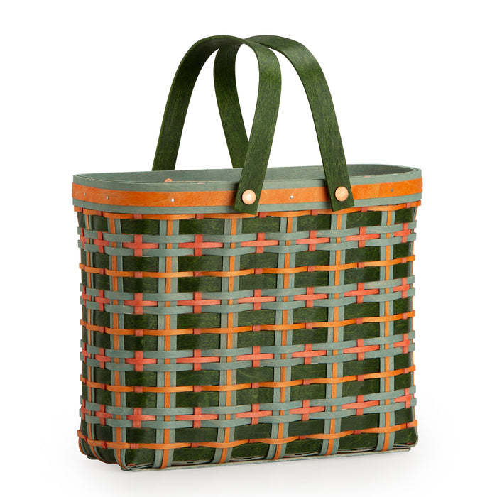 Wine Caddy Set with Protector - Green Plaid