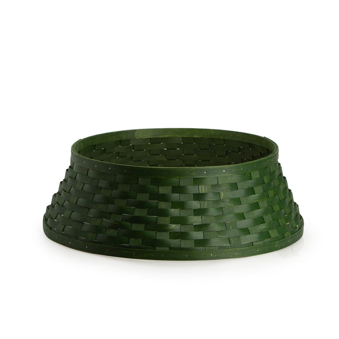 Large Tree Basket Collar - Bold Green