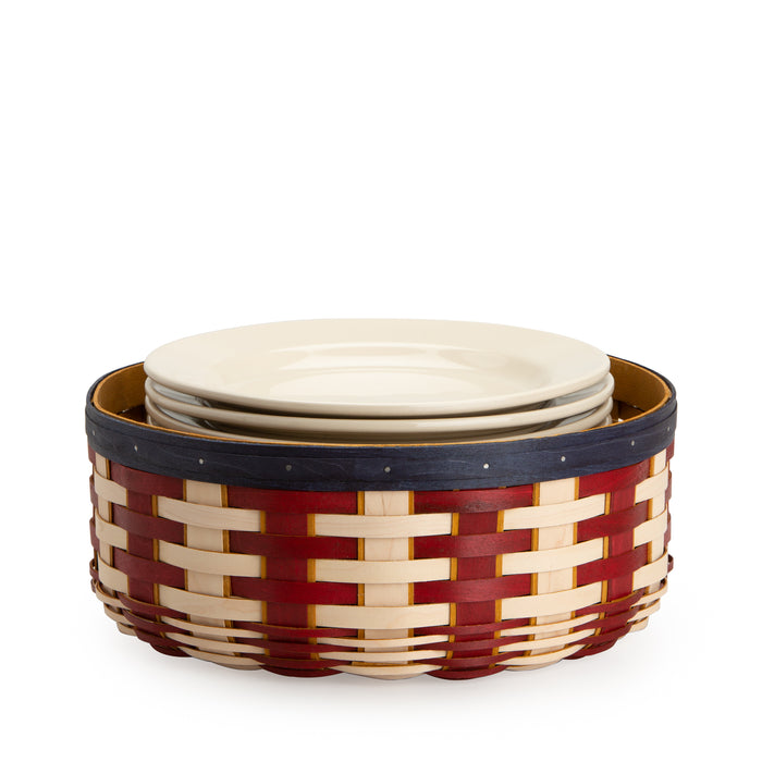 Americana 13" Round Keeping Basket - Americana