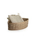 Corner Caddy Basket Set with Protector - Pale Grey