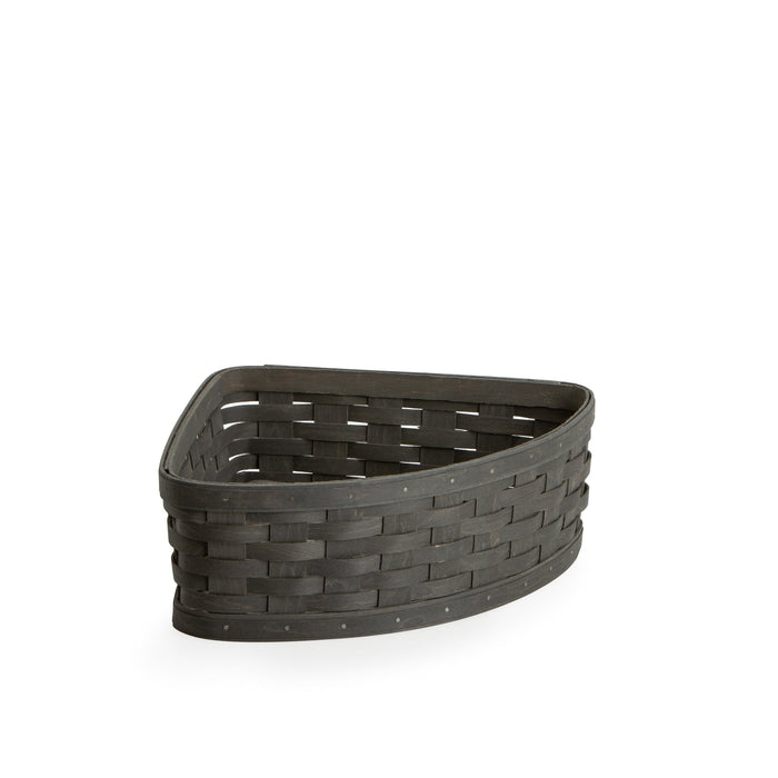 Corner Caddy Basket - Pewter
