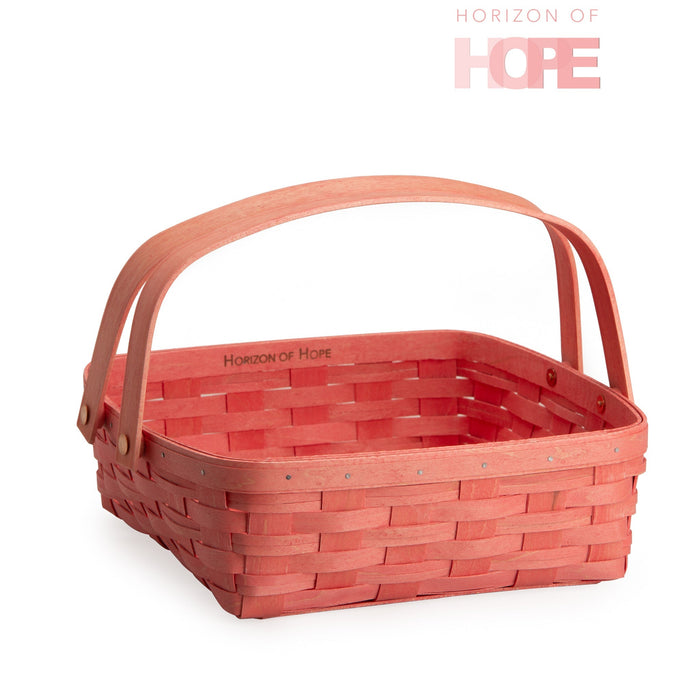 Horizon of Hope Cake Basket Set with Protector - Flamingo Pink