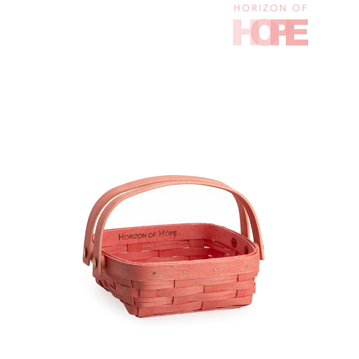 Small Horizon of Hope Cake Basket Set with Protector - Flamingo Pink