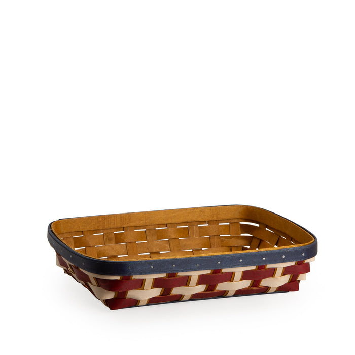 Americana Rectangle Serving Basket Set with Protector