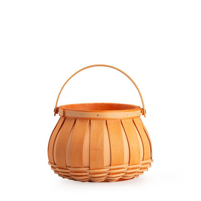 Jack-O'-Lantern Basket Set with Protector - Orange