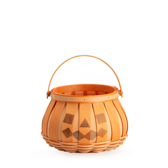 Jack-O'-Lantern Basket Set with Protector - Orange