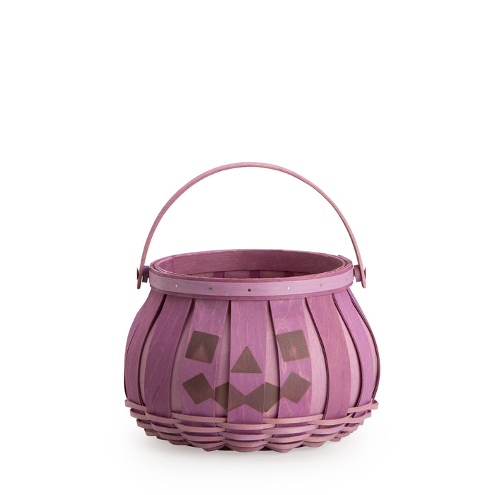 Jack-O'-Lantern Basket - Purple