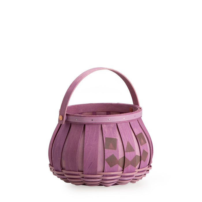 Jack-O'-Lantern Basket - Purple