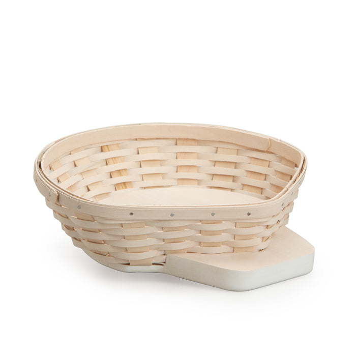 Seashell Basket Set with Protector — Longaberger