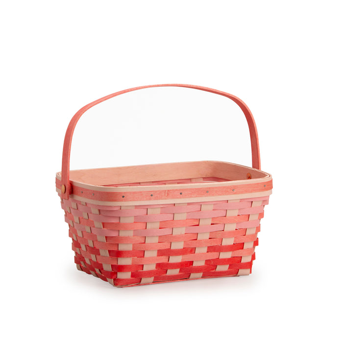 Valentine's Ombre Sweetheart Basket Set with Protector - Pink Ombre