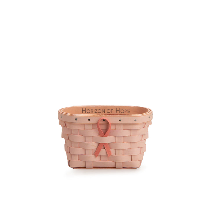 Pale Pink Miniature 2023 Horizon of Hope Basket