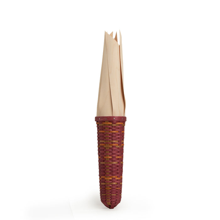 Burgundy Multi Weave Ornamental Corn