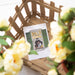 Front of Norman Rockwell Picket Fence Basket Set - Romance Card