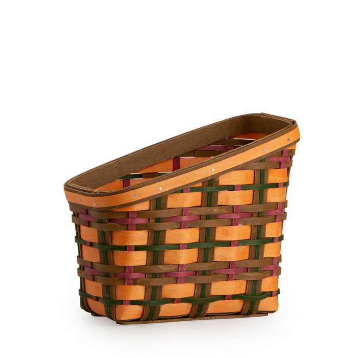 Napkin Holder - Orange Plaid