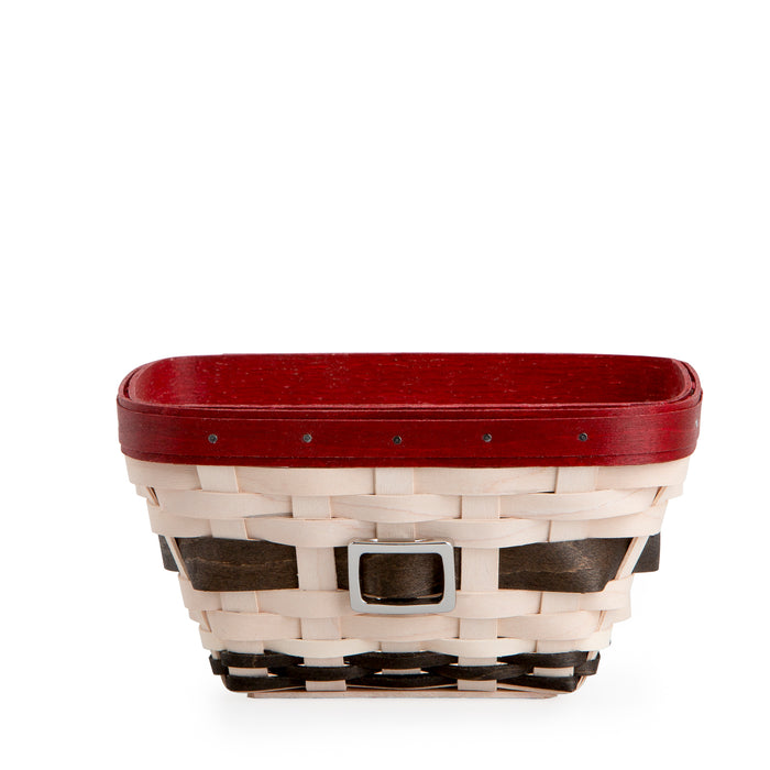 Medium Tapered Basket Set with Protector - White Snowman Belly