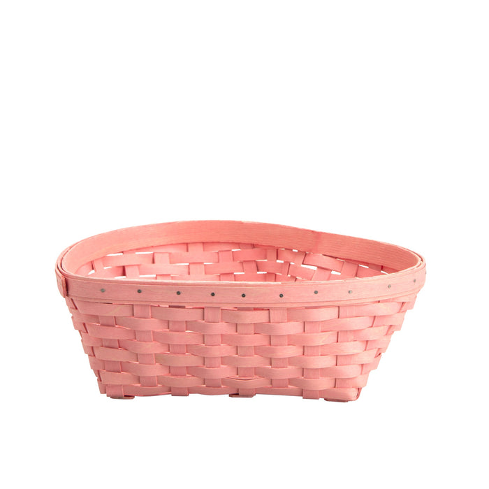 Woven with Love Heart Basket Set with Protector - Pink