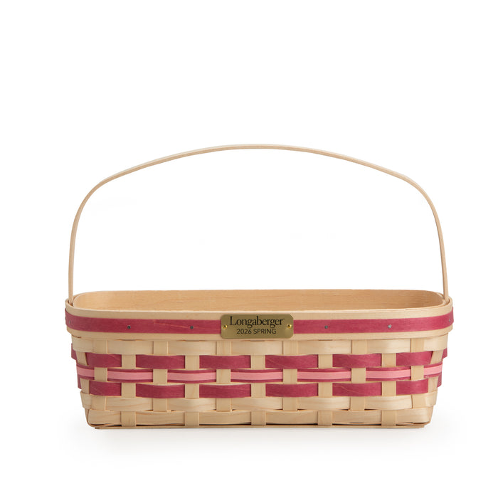 Collector's Spring Canning Basket with Protector - Raspberry