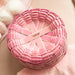 Celebrations It's a Girl Basket with Protector - Pink-Basket Set-Woven Maple Basket-Longaberger
