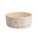 Celebrations Mrs. & Mrs. Basket with Protector - 1973 White-Basket Set-Woven Maple Basket-Longaberger