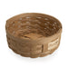 Celebrations Thank You Basket with Protector - Light Brown-Basket Set-Woven Maple Basket-Longaberger