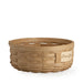 Celebrations Thank You Basket with Protector - Light Brown-Basket Set-Woven Maple Basket-Longaberger